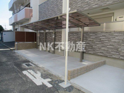 【その他共用部分】 | クリエオーレ御厨東（八戸ノ里賃貸） | 駐輪場です