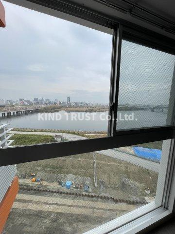 リバープレイス梅田北のバルコニー|陽当たり良好なバルコニーです