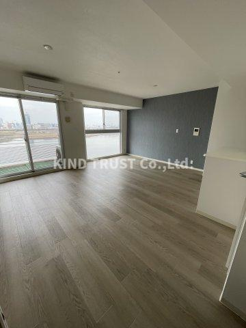 リバープレイス梅田北の居間・リビング|ゆったり過ごせるリビングです