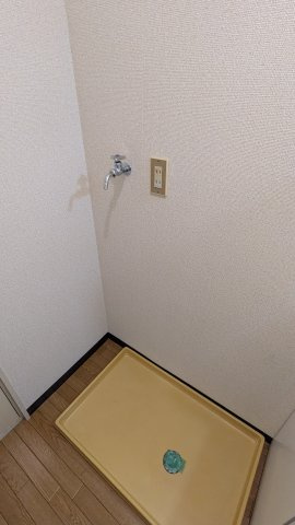 荻野アパートAの設備|洗濯機置き場