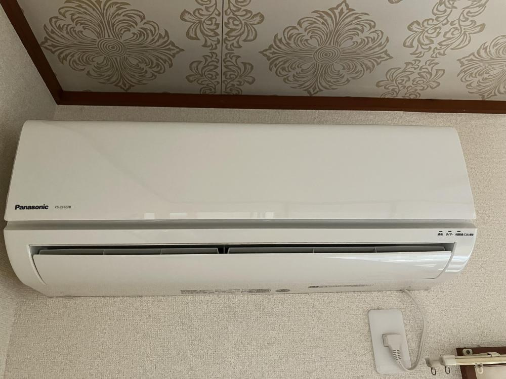 荻野アパートAの設備|エアコン