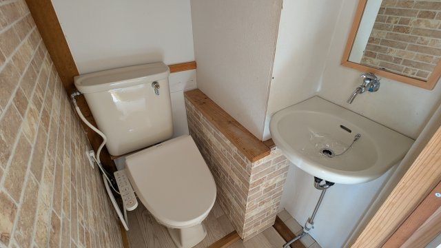 かしの木ハイムの洗面所