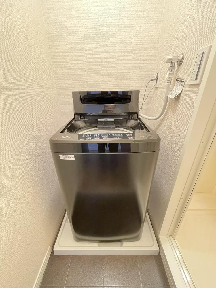 ガレージテラスの設備|洗濯機