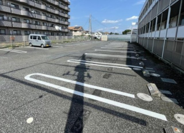 ガレージテラスの駐車場
