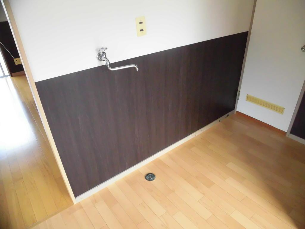 わたらせコーポＡの設備|室内洗濯機置き場