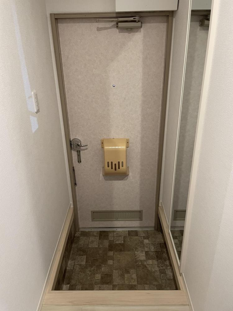 あらいコーポ（境野）の玄関|姿見鏡付いてます