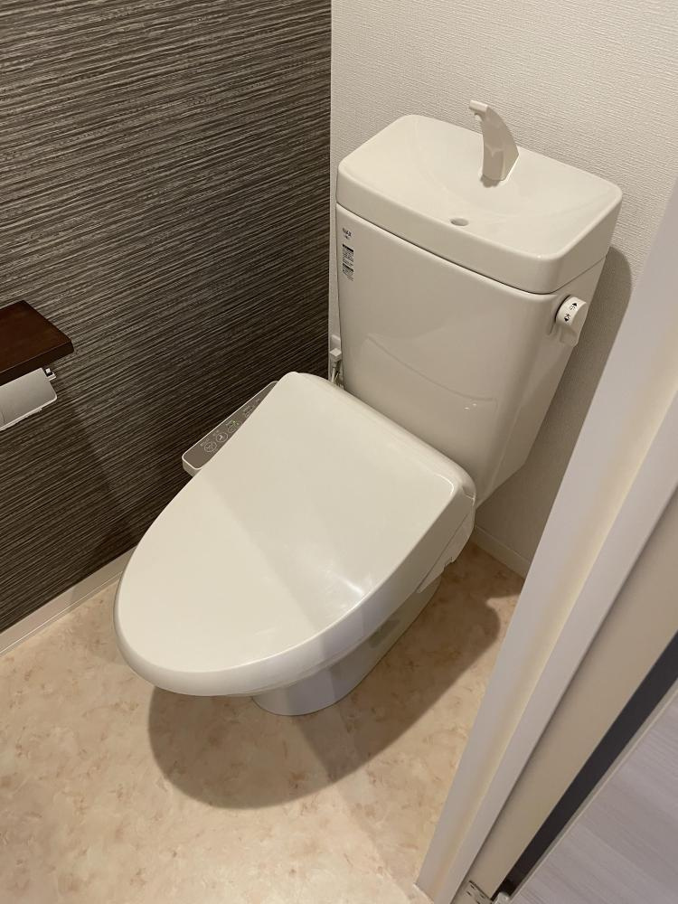 あらいコーポ（境野）のトイレ|温水洗浄便座付き