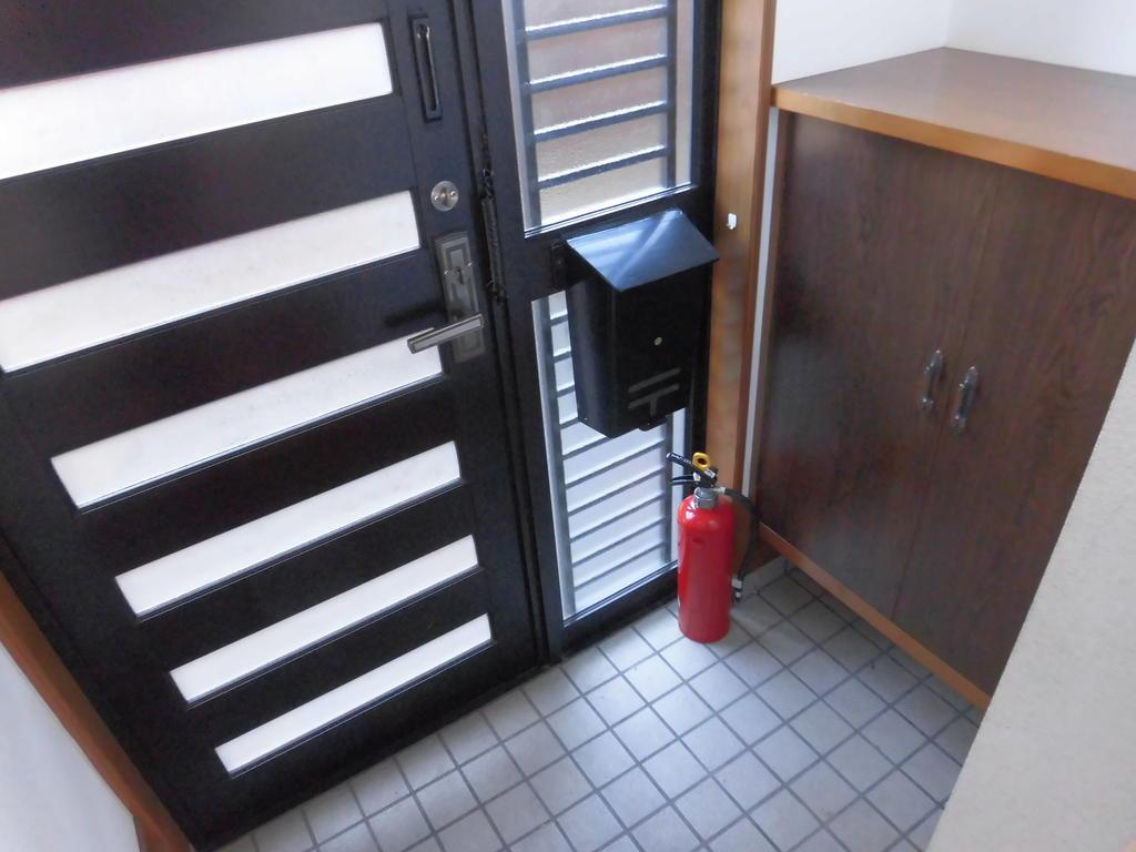 メイプルハイツAの玄関|シューズボックスあり