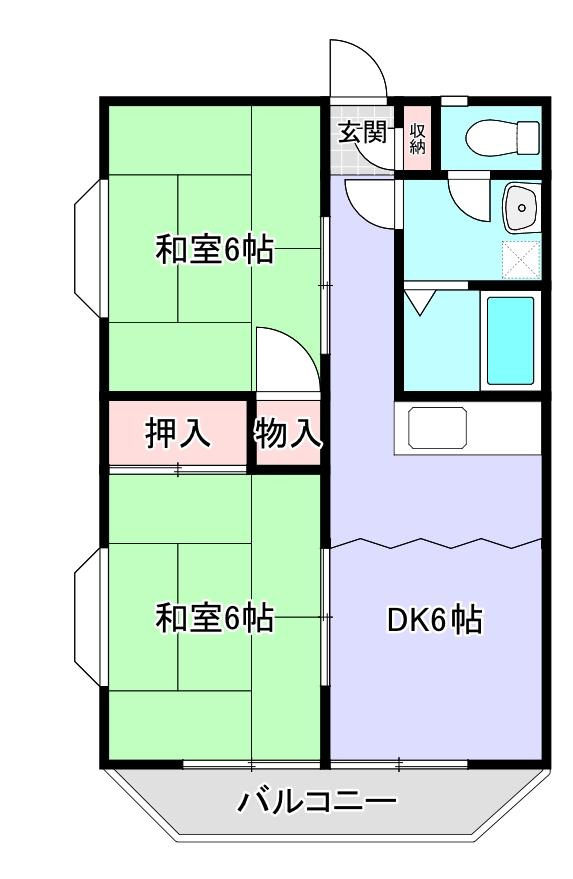 ホワイトメゾンの間取り