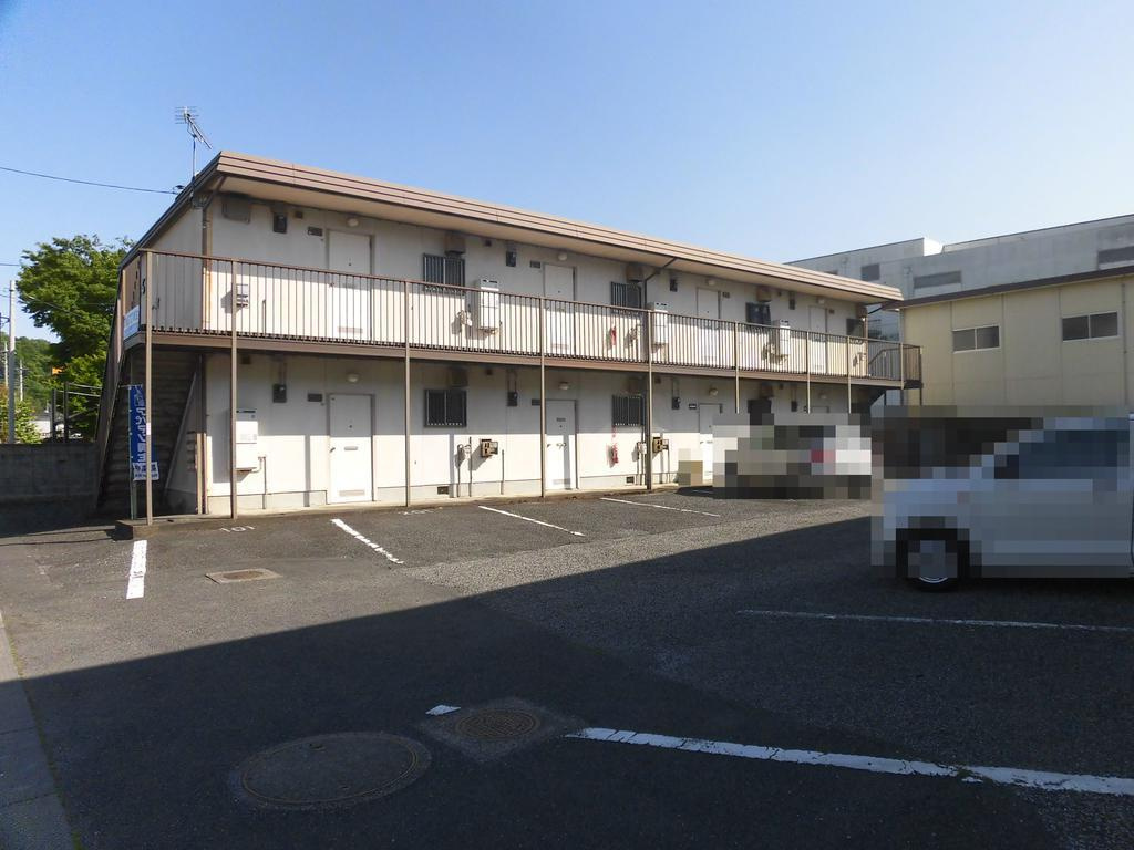 わたらせコーポBの外観