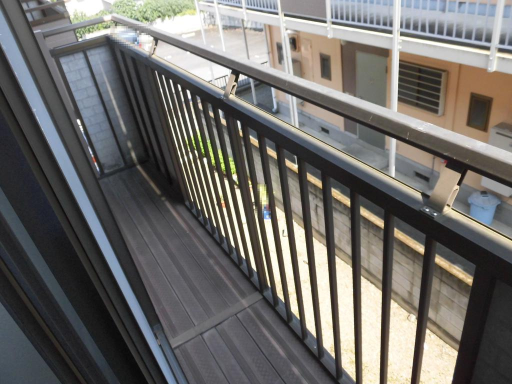 パナハイツ夏保のバルコニー