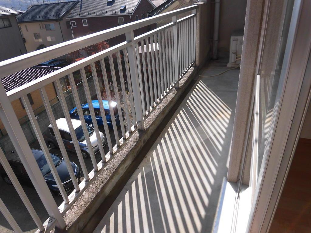 マンション長利のバルコニー