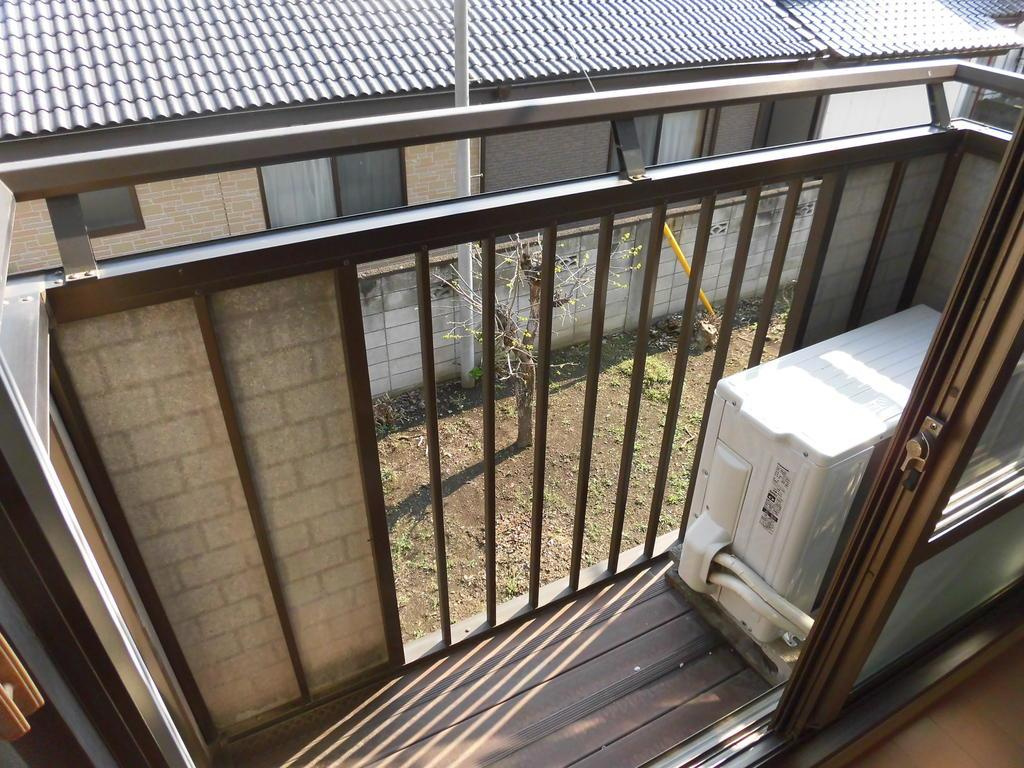 パナハイツ雨沼のバルコニー