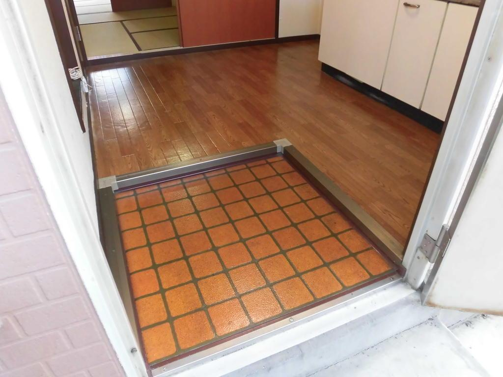 パナハイツ福真（錦町）の玄関