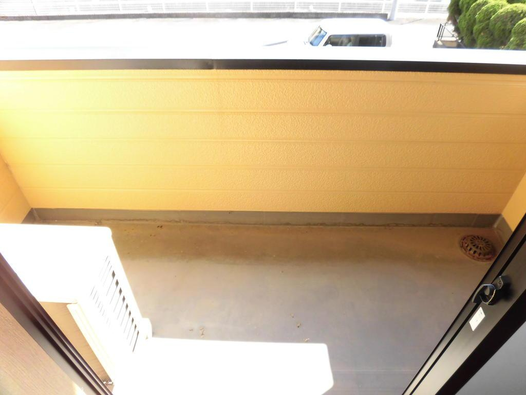 カームハイツのバルコニー