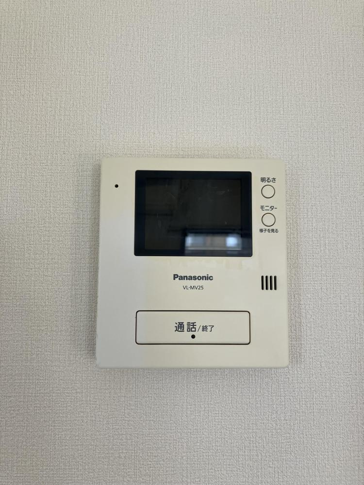 カームハイツのセキュリティ|モニター付きインターフォン