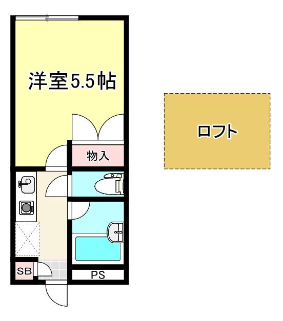 セラヴィの間取り