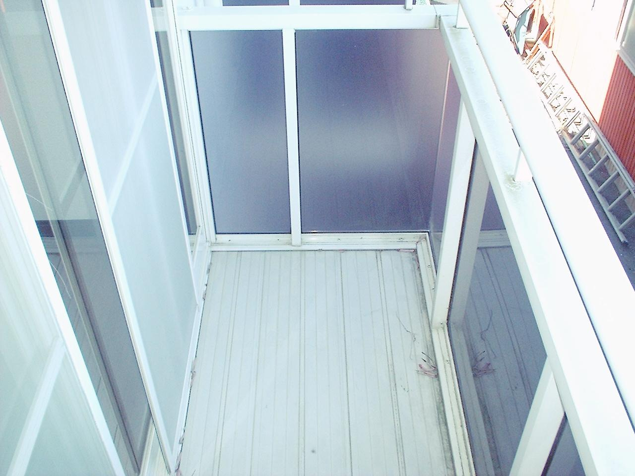 KコーポＣのバルコニー