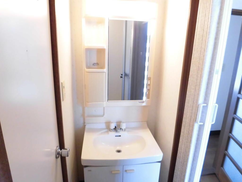 Kコーポの洗面所