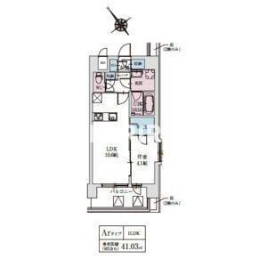 LA GRACE SENBAYASHIの間取り