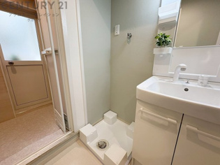 洗濯物の仕分け作業がしやすく、整理整頓が容易になります。洗濯音や湿気を他の部屋に持ち込まず、生活環境を快適に保ちます。上部を活用すれば収納スペースを確保でき洗剤や洗濯用品の整理もしやすくなります。