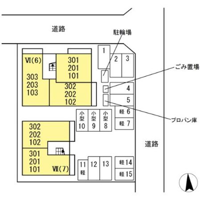 【区画図】 | フレッチェ・ボスコ Ⅶ（7）