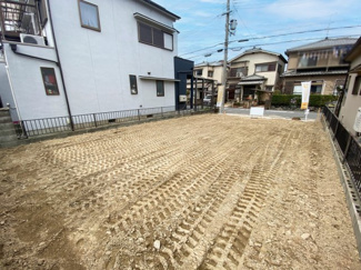 【前面道路含む現地写真】 | 城陽市富野南清水　売土地　建築条件無し