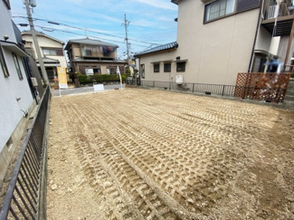 【前面道路含む現地写真】 | 城陽市富野南清水　売土地　建築条件無し