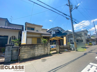 【前面道路含む現地写真】 | 城陽市富野南清水　売土地　建築条件無し