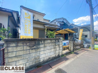 【前面道路含む現地写真】 | 城陽市富野南清水　売土地　建築条件付き