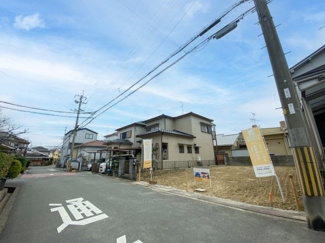 【前面道路含む現地写真】 | 城陽市富野南清水　売土地　建築条件付き