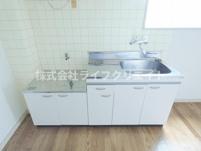 豊田マンションのキッチン