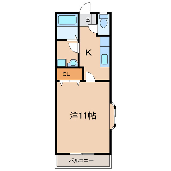 【間取り】 | グリーンコーポFTⅡ