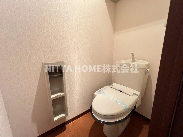 レオーネのトイレ|嬉しいウォシュレット付き◎