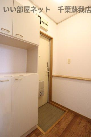 エステートピア鹿野の玄関|シンプルで使いやすい玄関です