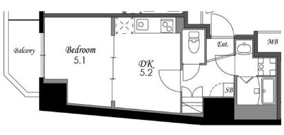 SOAR SHINIMAMIYAの間取り