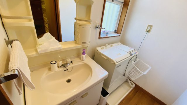 浅間ハイランドパーク ロフト付きの1LDK 中古戸建の洗面所