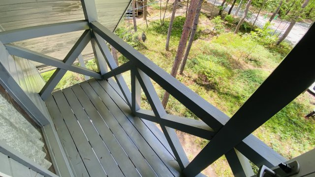 浅間ハイランドパーク ロフト付きの1LDK 中古戸建のバルコニー