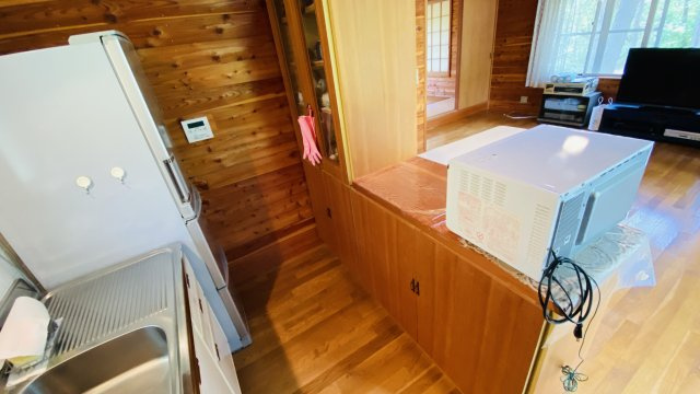 浅間ハイランドパーク ロフト付きの1LDK 中古戸建のキッチン