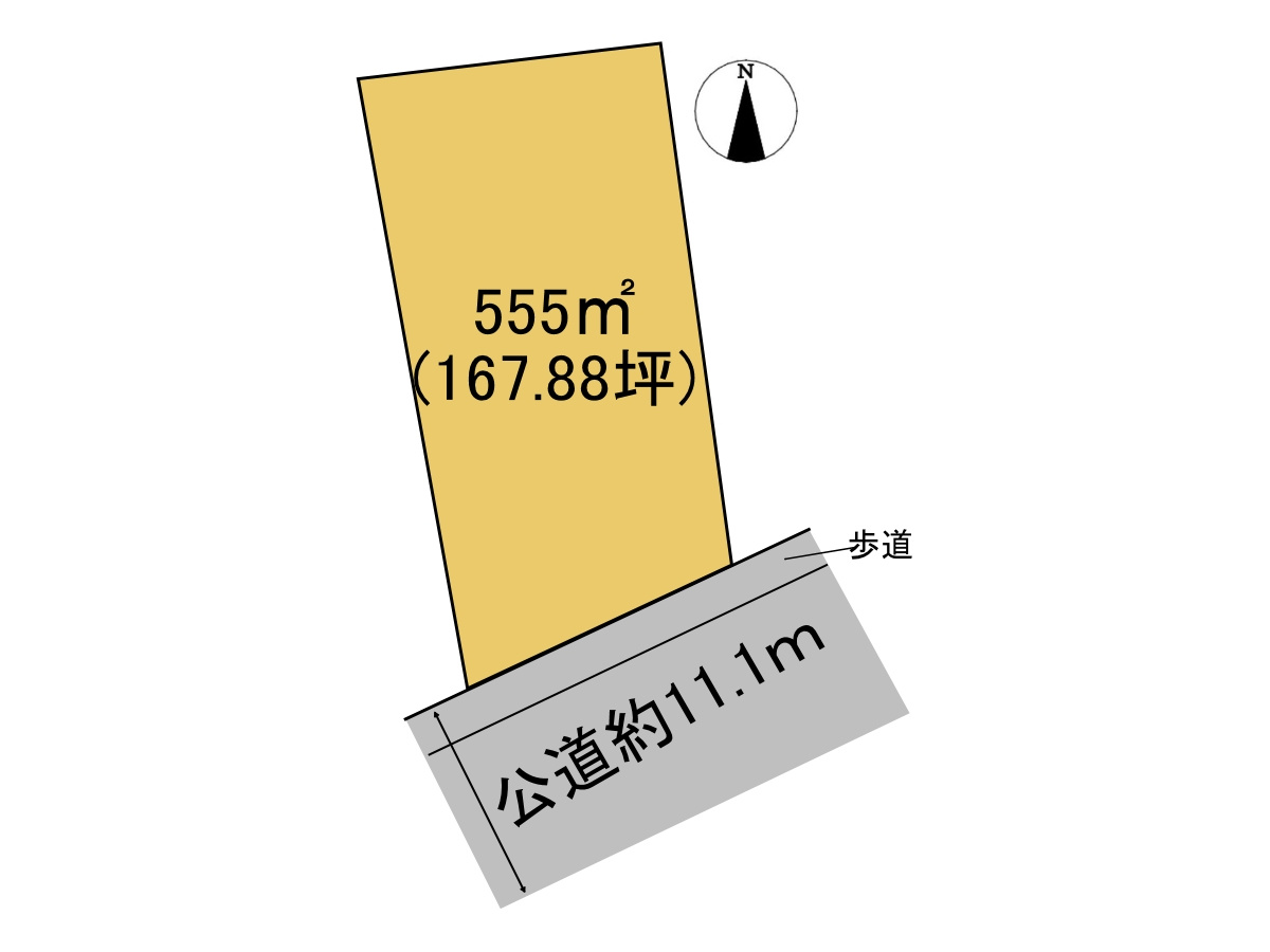 売土地　不破郡垂井町　167.88坪