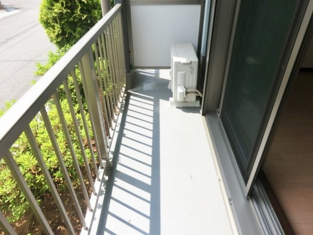 川口市大字小谷場の賃貸マンションのバルコニー|※別階参考写真です。※