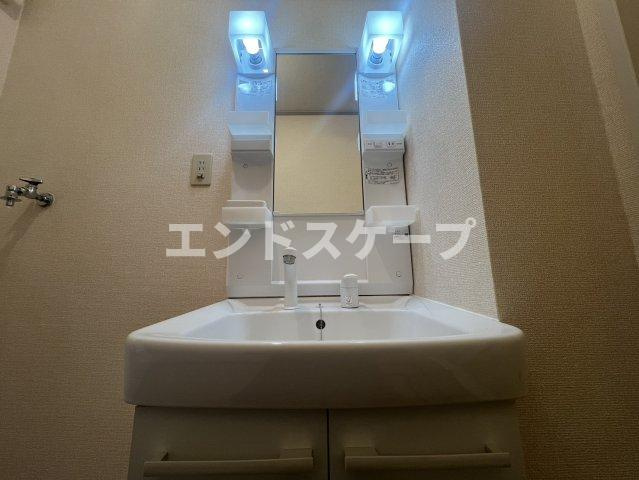 セジュール八千代　Ａの洗面所|高崎、前橋のお部屋探しはエンドスケープまで！お客様の理想お聞かせ下さい♪