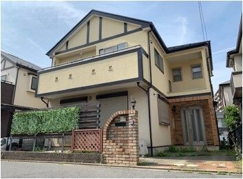 薬円台貸家の外観