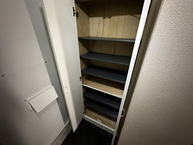 レオパレスプレジャー　宇都宮の玄関|シューズボックス