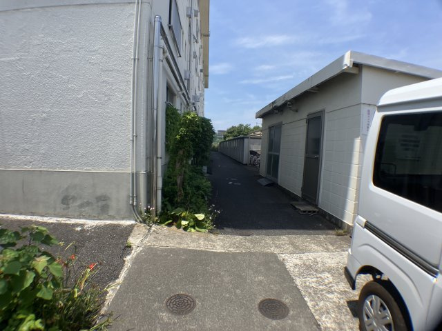 別所沼パークマンションのエントランス