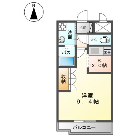 ブリリアントジェネレーションⅡの間取り
