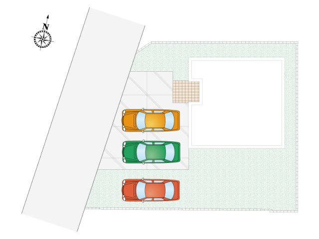 波志江町　4号棟　区画概要図