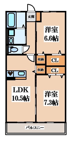 【間取り】 | エトワール東大阪