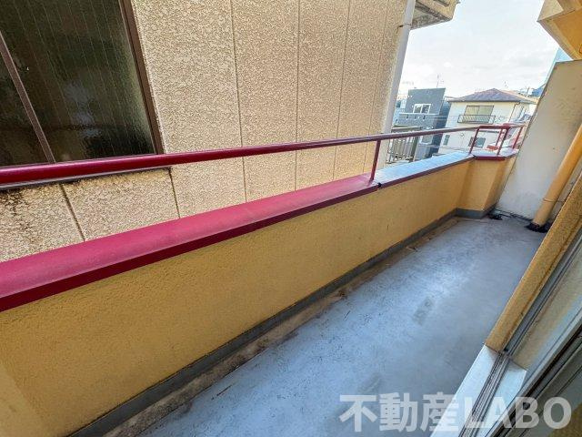 コーポエーワンのバルコニー