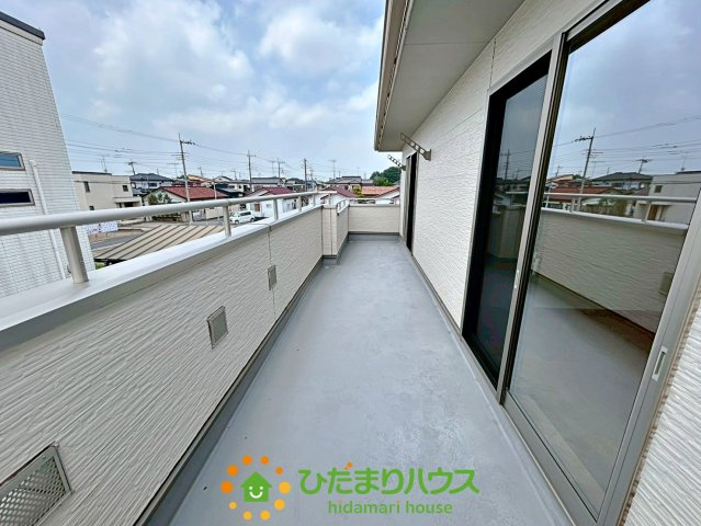加須市東栄２丁目　中古一戸建てのバルコニー